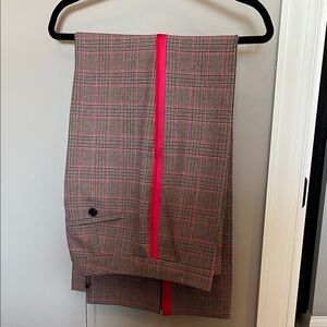 ME + EM Plaid wide leg Pants